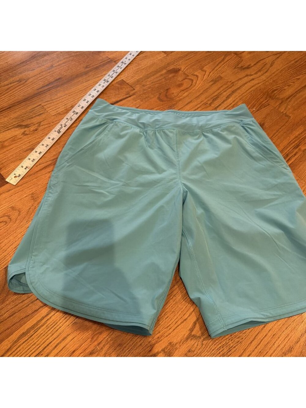 LANDS END WOMENS BLUE SWIM SHORTS NWOT SIZE 14